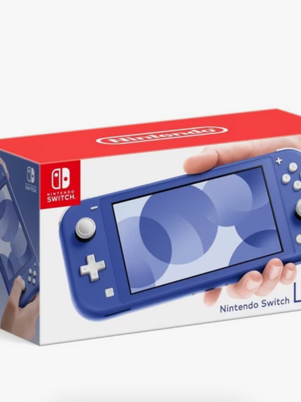 Nintendo Switch Lite Handheld Console - Blue with White Buttons